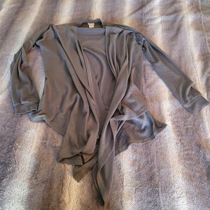 Waterfall draped Cardigan size L